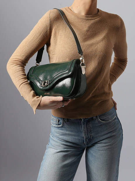 Schoudertas Dea Guess Groen dea TG799320 ander zicht 1